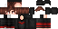 Minecraft skin texture, 64x32 legacy pixels