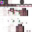 Minecraft skin texture, 64x64 pixels