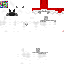 Minecraft skin texture, 64x64 pixels