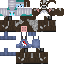 Minecraft skin texture, 64x64 pixels