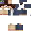 Minecraft skin texture, 64x64 pixels