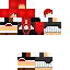 Minecraft skin texture, 64x64 pixels