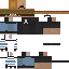Minecraft skin texture, 64x64 pixels