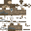 Minecraft skin texture, 64x64 pixels