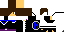 Minecraft skin texture, 64x32 legacy pixels