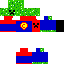 Minecraft skin texture, 64x64 pixels