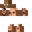 Minecraft skin texture, 64x64 pixels