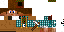 Minecraft skin texture, 64x32 legacy pixels