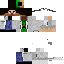 Minecraft skin texture, 64x64 pixels