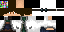 Minecraft skin texture, 64x32 legacy pixels