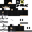 Minecraft skin texture, 64x64 pixels