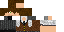 Minecraft skin texture, 64x32 legacy pixels
