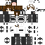 Minecraft skin texture, 64x64 pixels