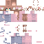 Minecraft skin texture, 64x64 pixels