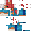 Minecraft skin texture, 64x64 pixels