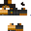 Minecraft skin texture, 64x64 pixels