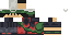 Minecraft skin texture, 64x32 legacy pixels