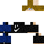 Minecraft skin texture, 64x64 pixels