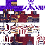 Minecraft skin texture, 64x64 pixels