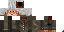 Minecraft skin texture, 64x32 legacy pixels