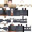 Minecraft skin texture, 64x64 pixels