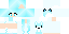 Minecraft skin texture, 64x32 legacy pixels