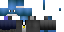 Minecraft skin texture, 64x32 legacy pixels