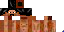 Minecraft skin texture, 64x32 legacy pixels