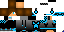 Minecraft skin texture, 64x32 legacy pixels