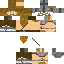 Minecraft skin texture, 64x64 pixels