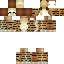 Minecraft skin texture, 64x64 pixels