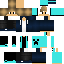 Minecraft skin texture, 64x64 pixels