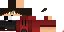 Minecraft skin texture, 64x32 legacy pixels
