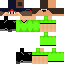 Minecraft skin texture, 64x64 pixels
