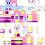 Minecraft skin texture, 64x64 pixels