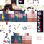 Minecraft skin texture, 64x64 pixels
