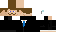 Minecraft skin texture, 64x32 legacy pixels