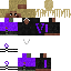 Minecraft skin texture, 64x64 pixels