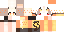 Minecraft skin texture, 64x32 legacy pixels