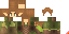 Minecraft skin texture, 64x32 legacy pixels