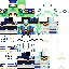 Minecraft skin texture, 64x64 pixels
