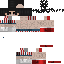 Minecraft skin texture, 64x64 pixels