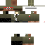 Minecraft skin texture, 64x64 pixels