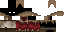 Minecraft skin texture, 64x32 legacy pixels