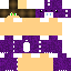 Minecraft skin texture, 64x64 pixels