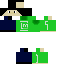 Minecraft skin texture, 64x64 pixels