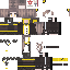 Minecraft skin texture, 64x64 pixels