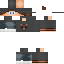 Minecraft skin texture, 64x64 pixels