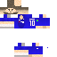 Minecraft skin texture, 64x64 pixels