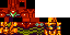 Minecraft skin texture, 64x32 legacy pixels